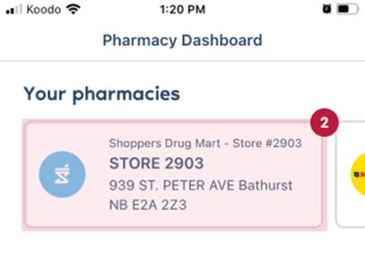 shoppers prescription online.